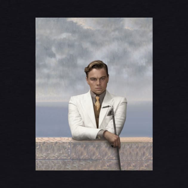 Magritte - The Son of Man - Leonardo di Caprio by Paskwaleeno